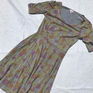 LuLaRoe Nicole Dress, Large